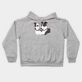 Italian Greyhounds Kids Hoodie